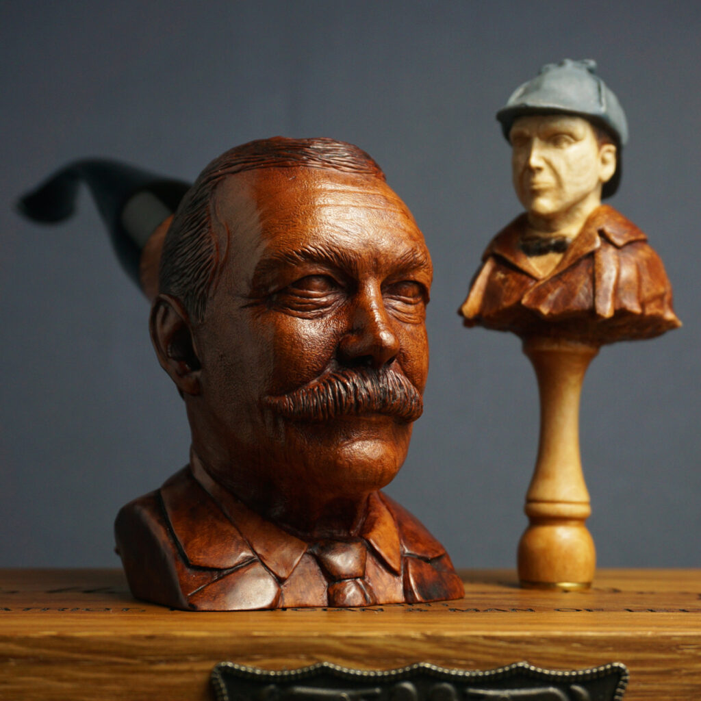 Arthur Conan Doyle Smoking Pipe