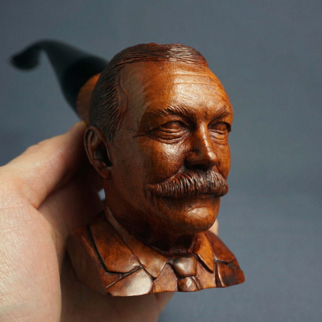 Arthur Conan Doyle Smoking Pipe