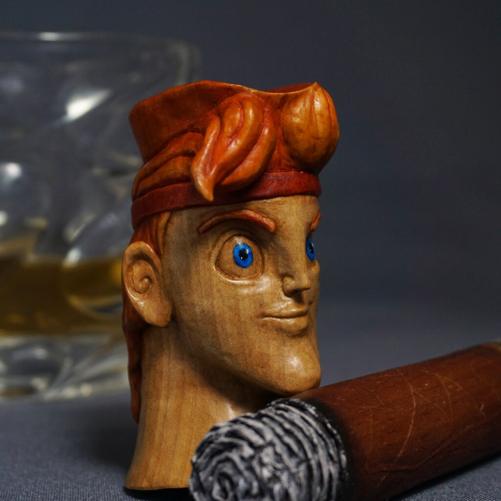Hercules cigar stand