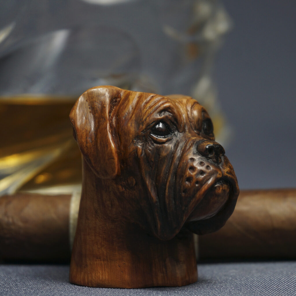 Boxer cigar holder