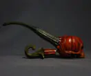 Pumpkin Skull Pipe