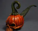 Pumpkin Skull Pipe