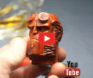Hellboy - Wood Carved Cigar Holder