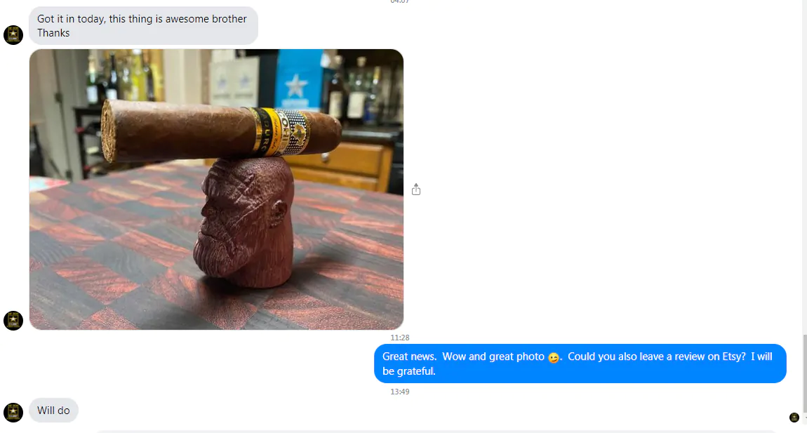 Feedback Thanos cigar holder