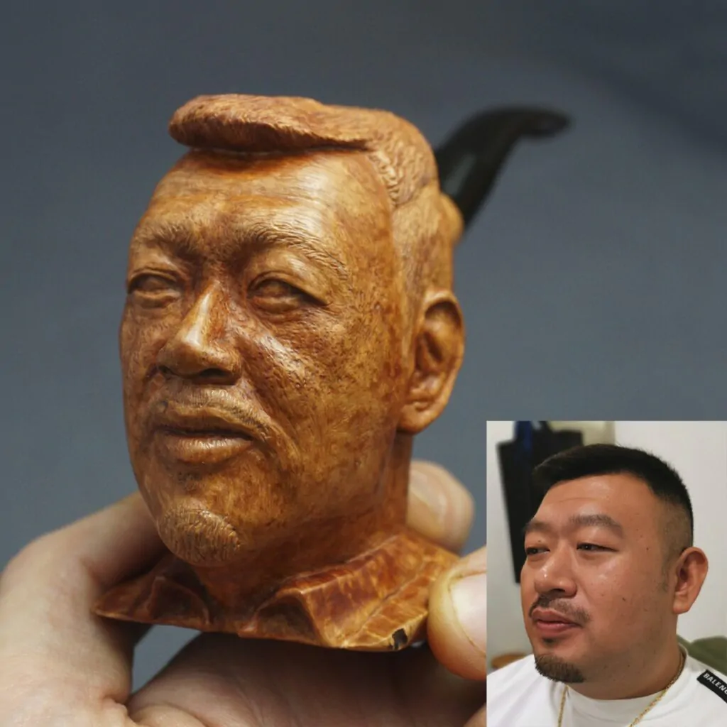 Brother Smoking Pipe