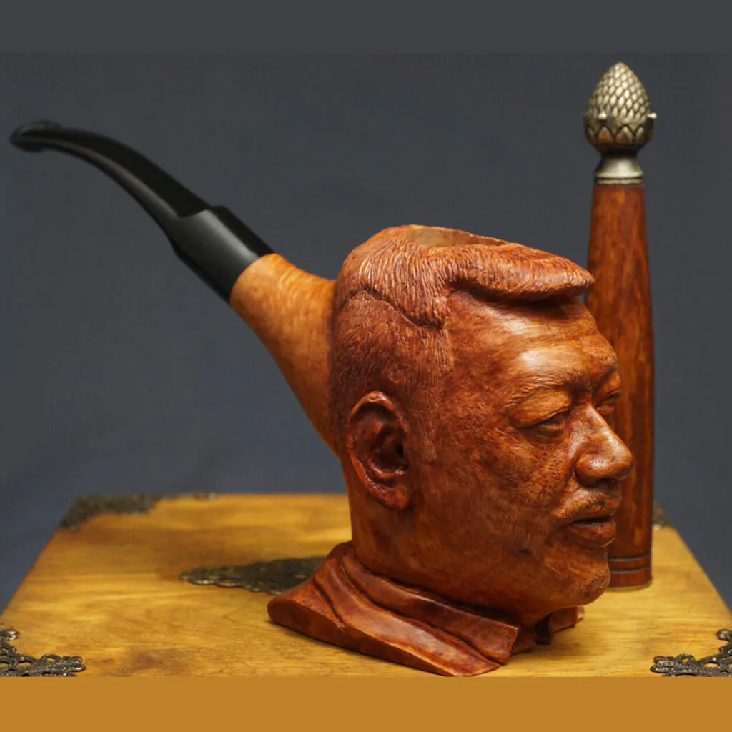 Brother Smoking Pipe