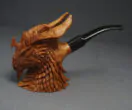 Dragon tobacco Pipe from Wood