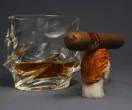 Michael Myers cigar stand