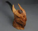 Dragon handmade wooden pipe