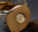 Santa Skull Cigar Holder