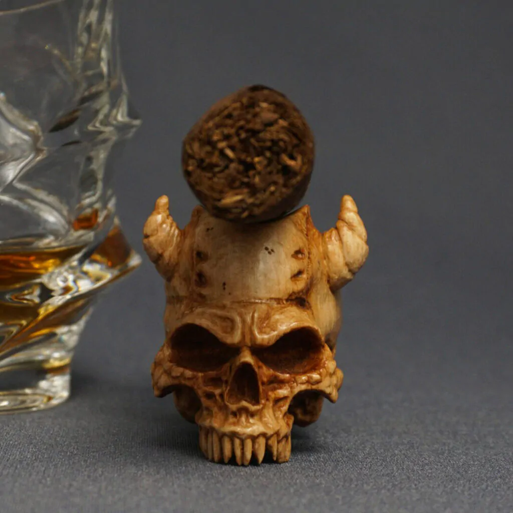 Demon Skull Cigar Rest