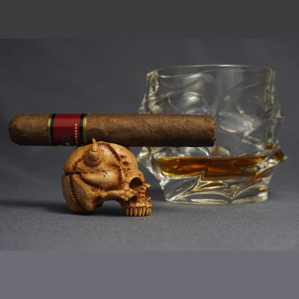 Demon Skull Cigar Rest
