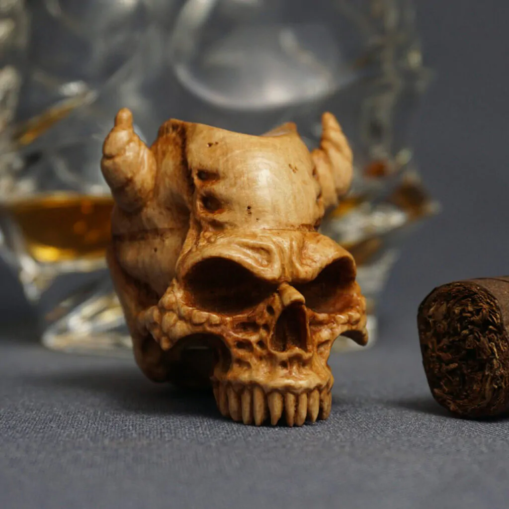 Demon Skull Cigar Rest