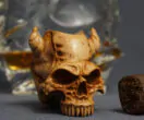 Demon Skull Cigar Rest