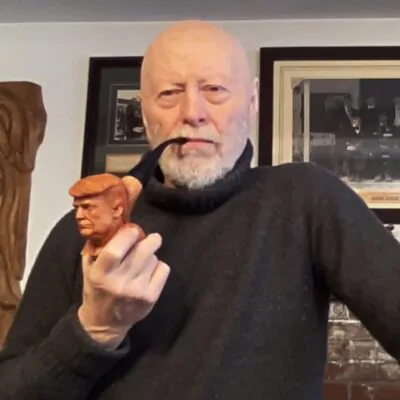 Donald Trump Custom Wooden Pipe