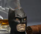 Batman cigar stand