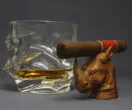 Rhino cigar stand