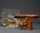 Rhino cigar stand