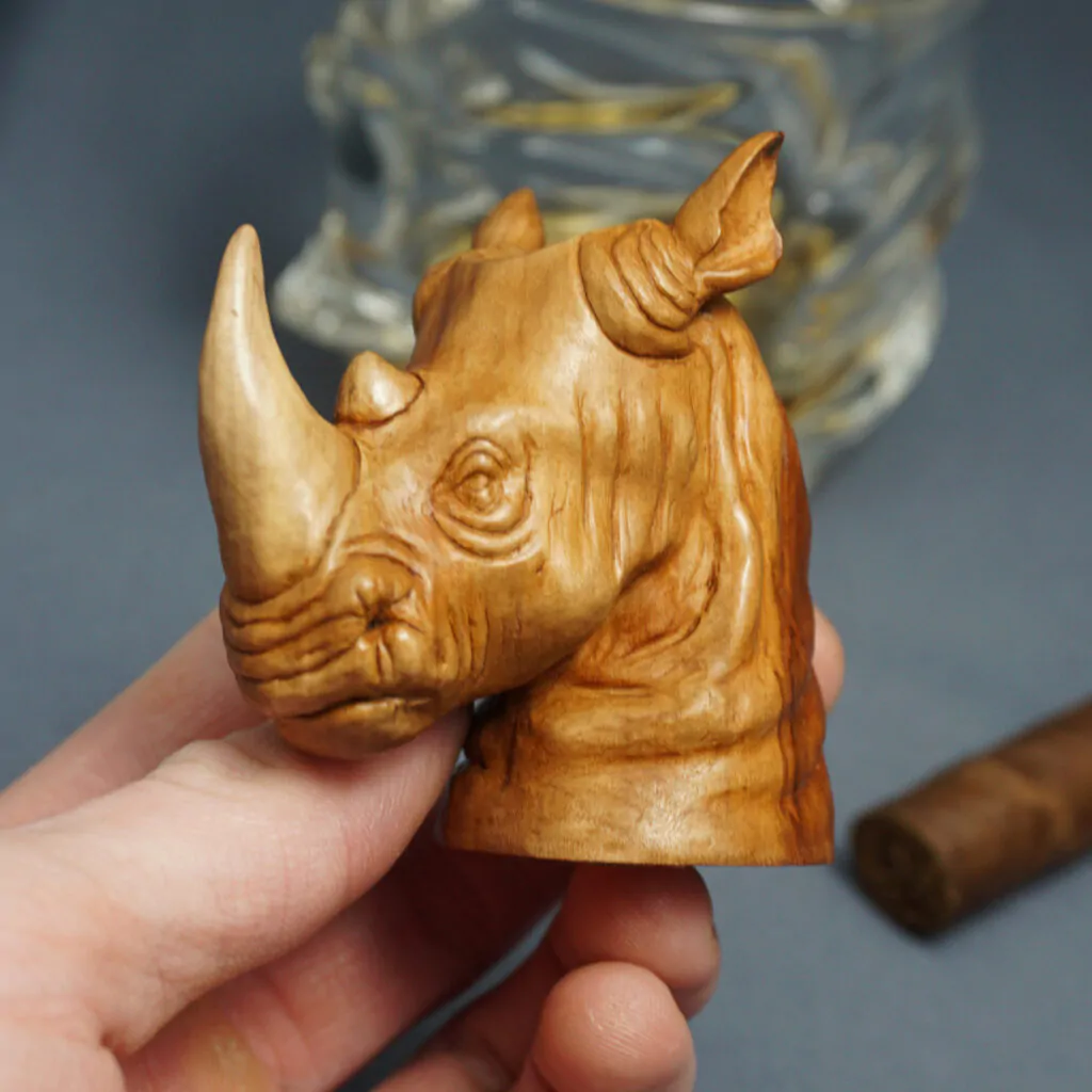 Rhino cigar stand