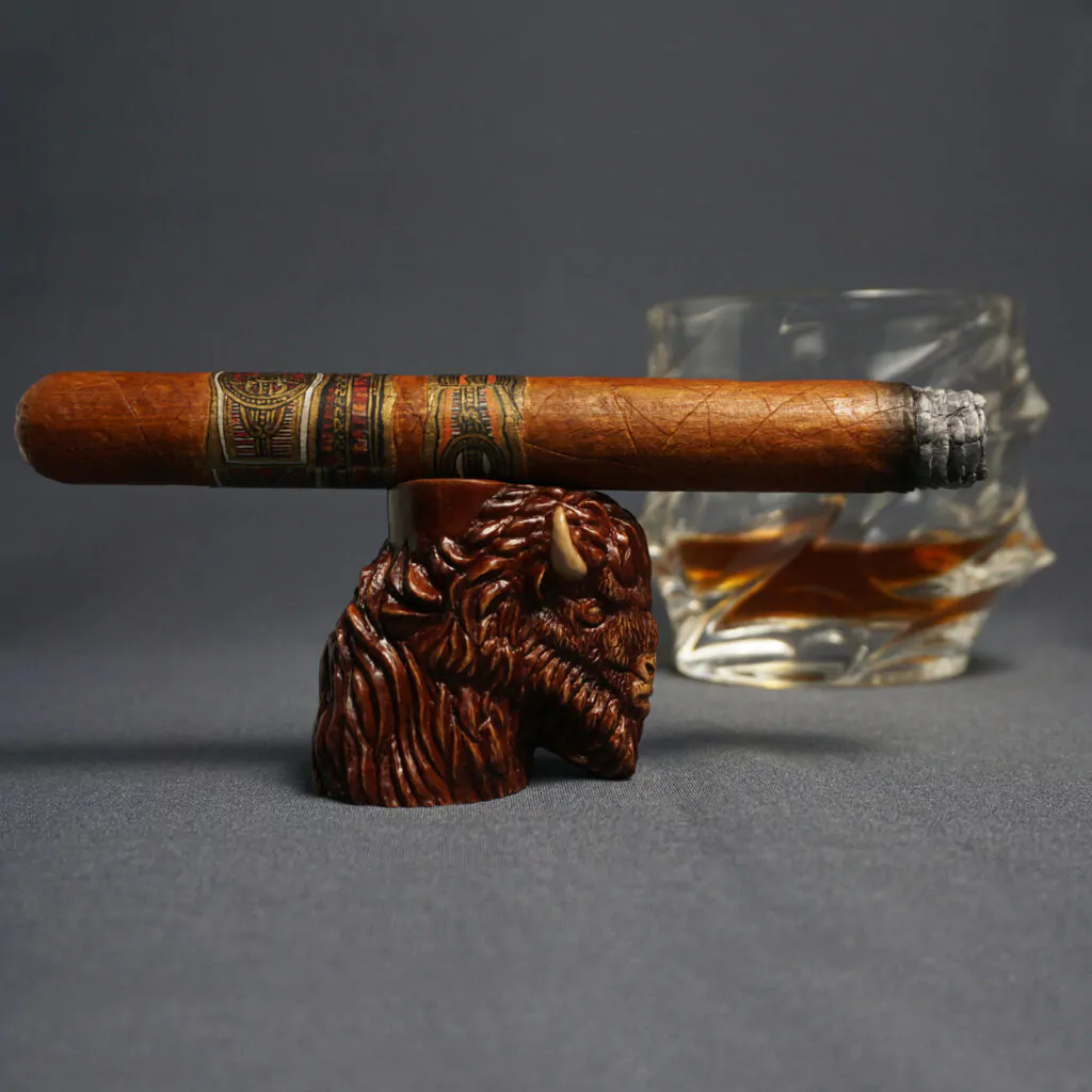 Bison Cigar Stand