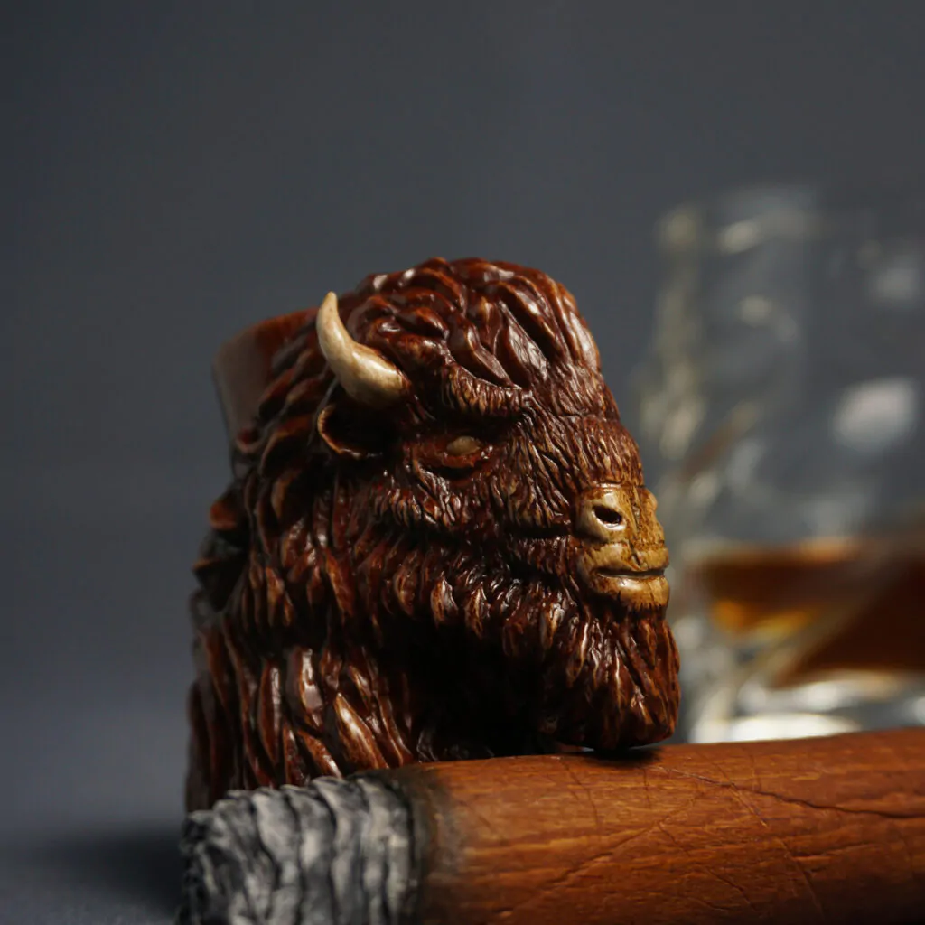 Bison Cigar Stand