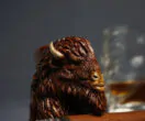 Bison Cigar Stand