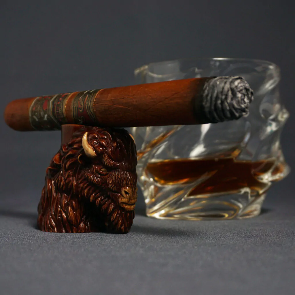 Bison Cigar Stand