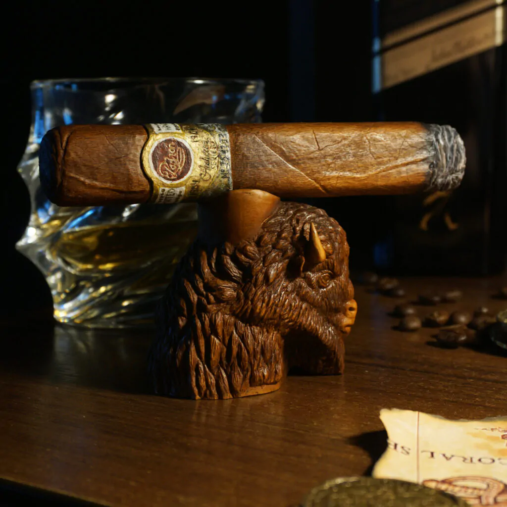 Bison Cigar Stand