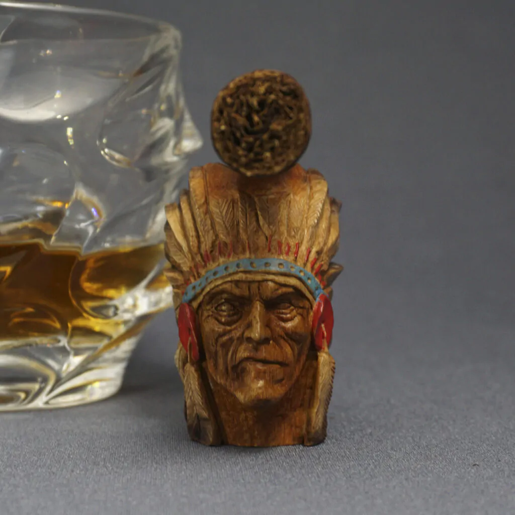 Native American Chief Cigar Stand