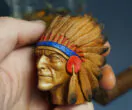 Native American Chief Cigar Stand