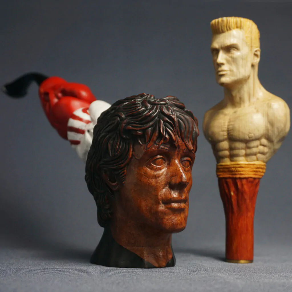 Rocky Smoking Pipe for Sylvester Stallone