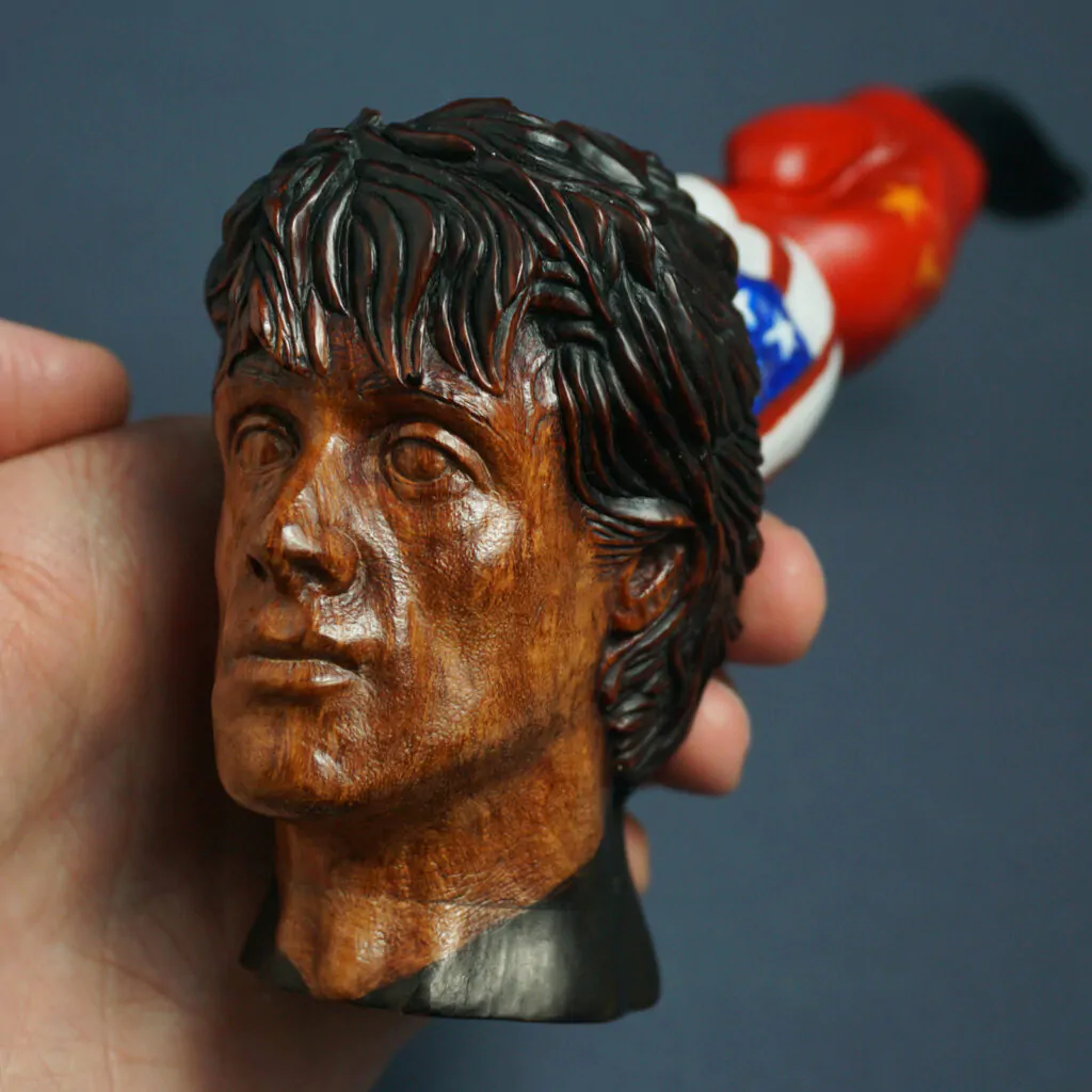Rocky Smoking Pipe for Sylvester Stallone