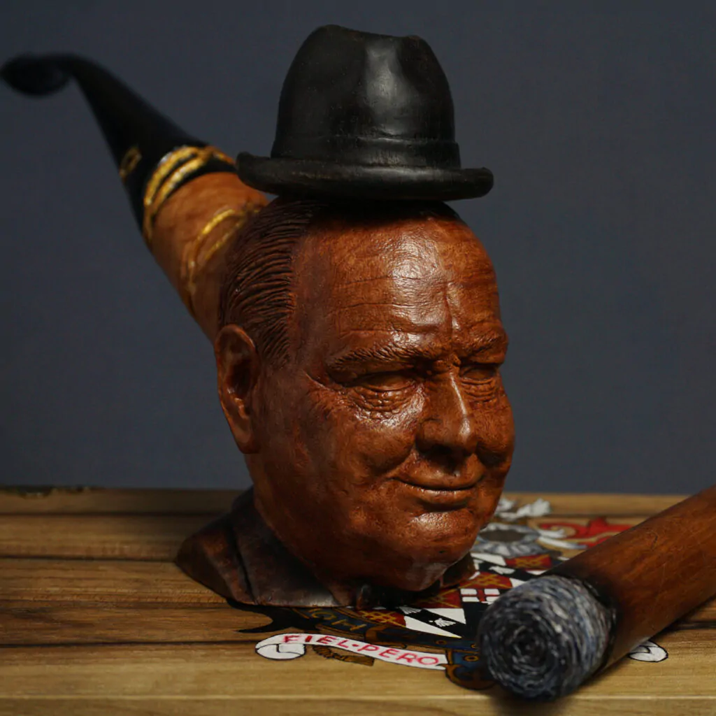Winston Churchill Smoking Pipe
