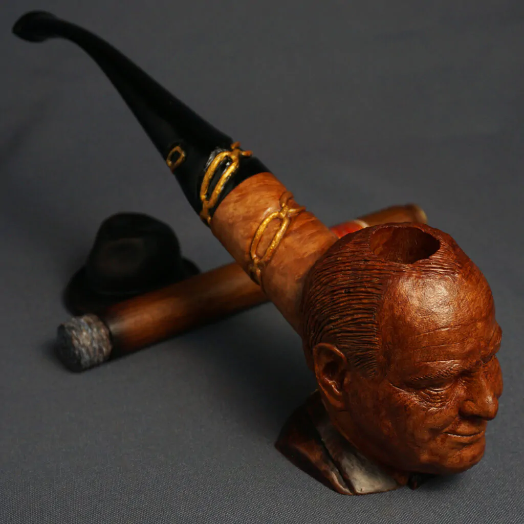 Winston Churchill Smoking Pipe