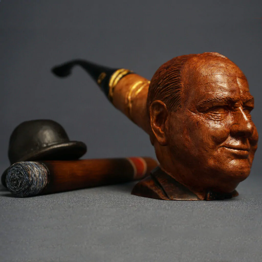 Winston Churchill Smoking Pipe
