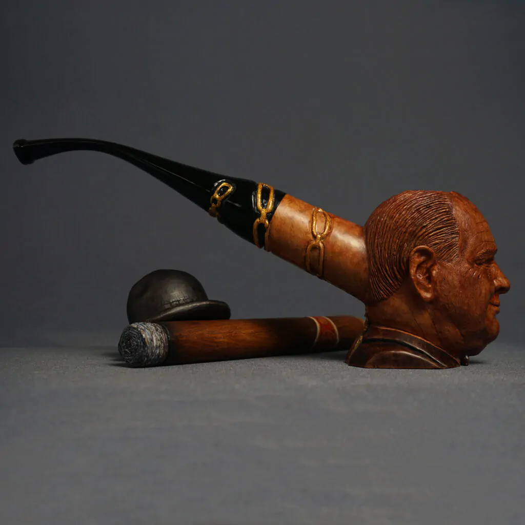 Winston Churchill Smoking Pipe