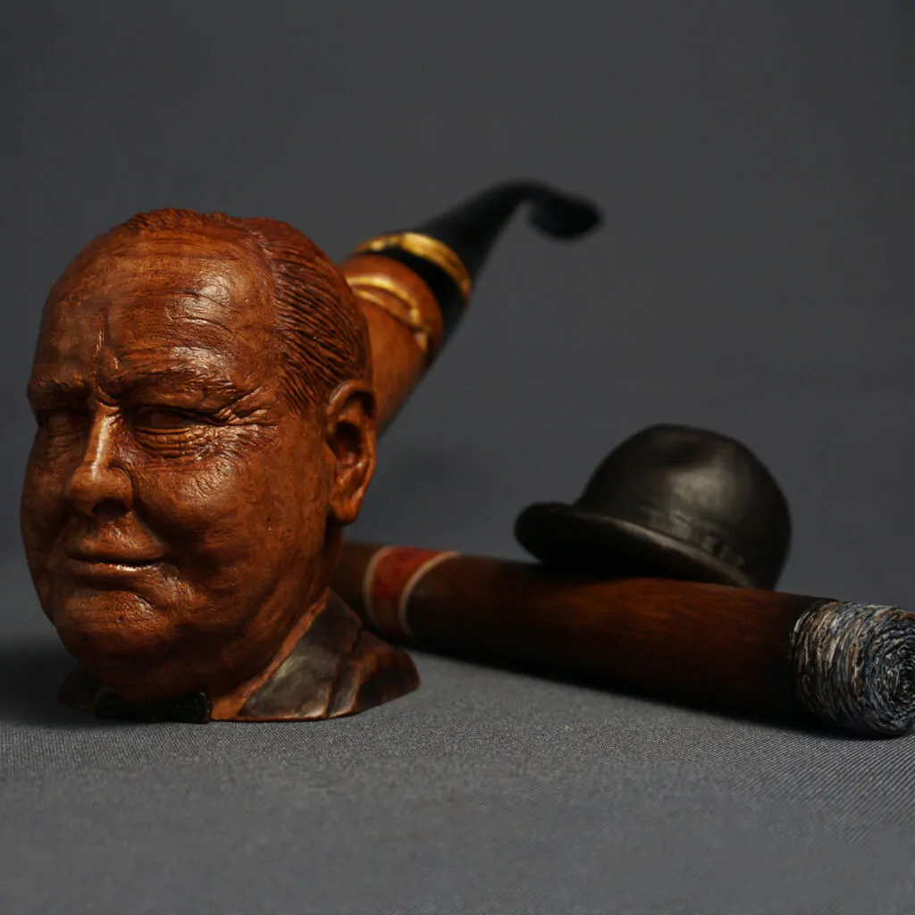Winston Churchill Smoking Pipe