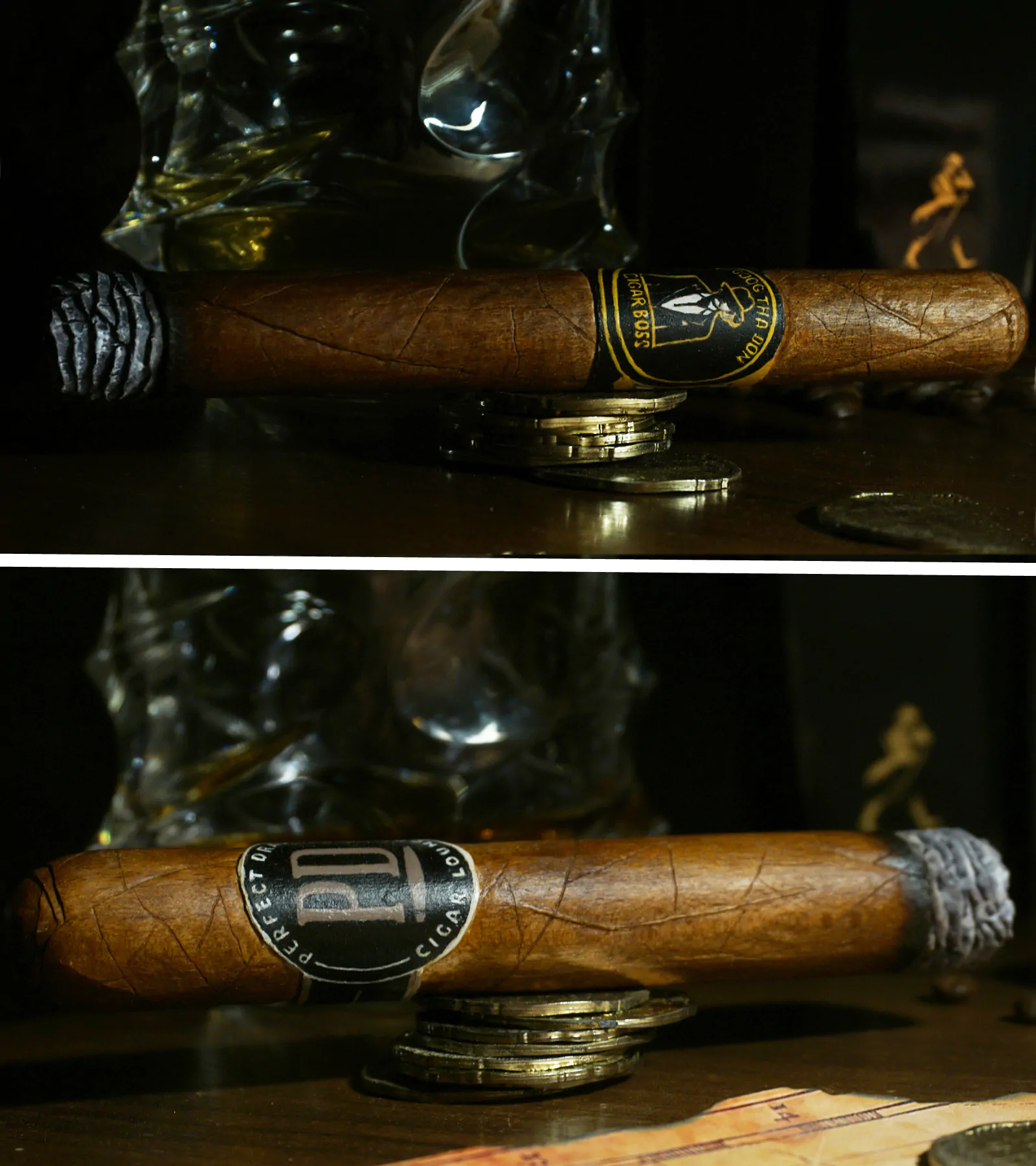 Custom wooden cigara