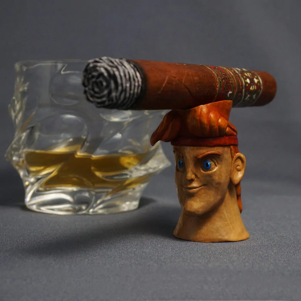 Hercules cigar stand